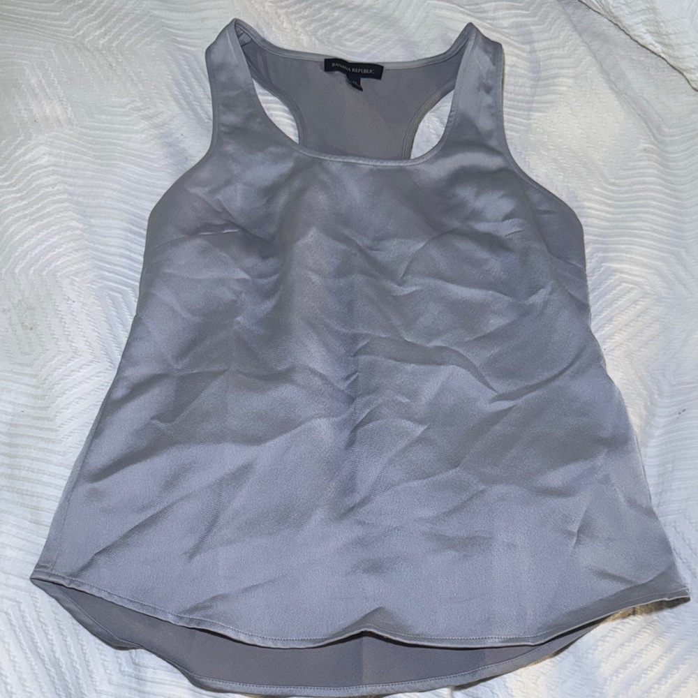 Banana Republic Sleek Gray Tank Top
